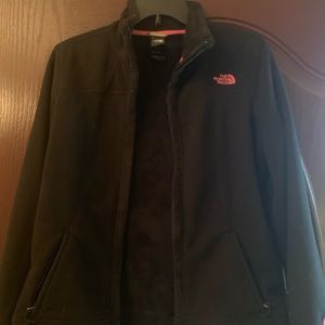 Women’s North Face Jacket with Breast Cancer Sign